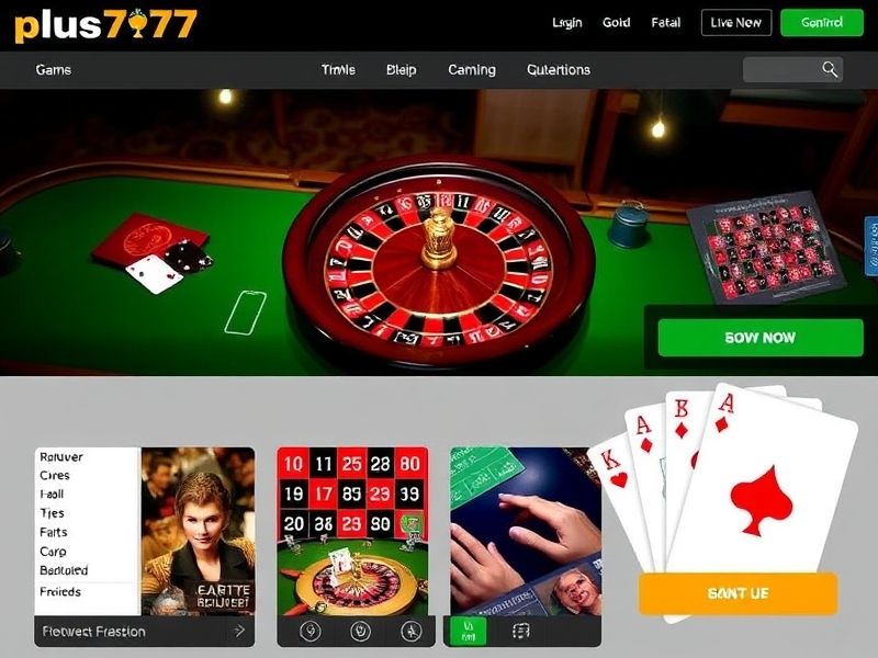 Welcome to plus777.com – the ultimate destination for premium gambling games, real money opportunities, and exclusive promotions. Discover a world of slots, live dealers, and sports betting with secure and thrilling options available now.